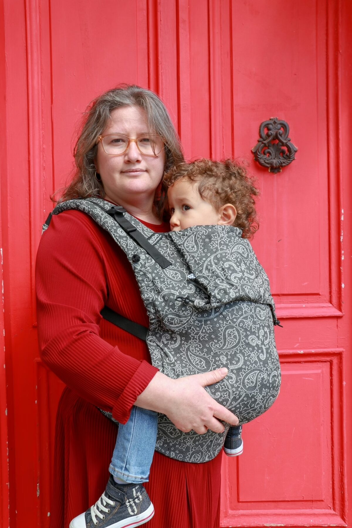 Neko Switch Toddler Size - Efes Paisley Hazel Dark - Image 3