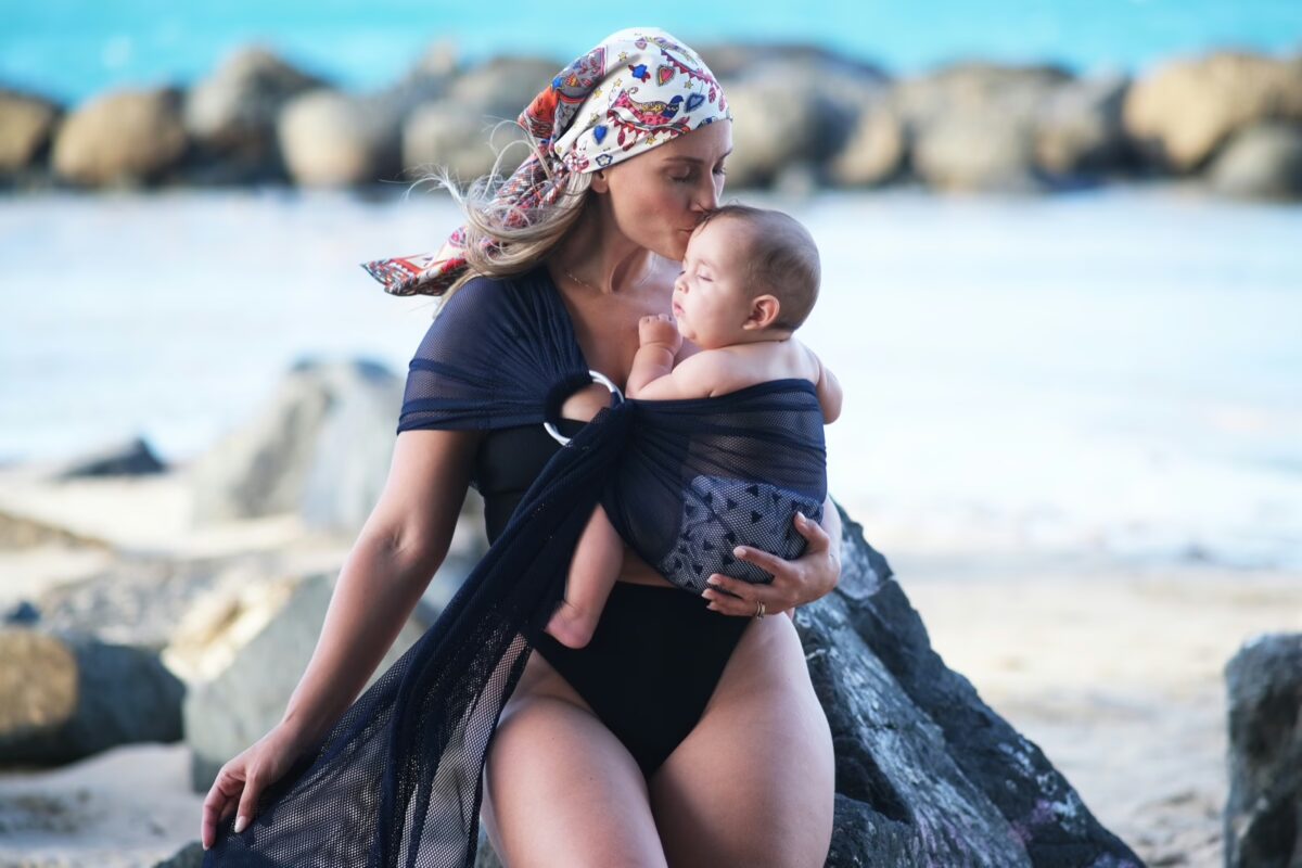 Aqua Ring Sling - Navy - Image 3