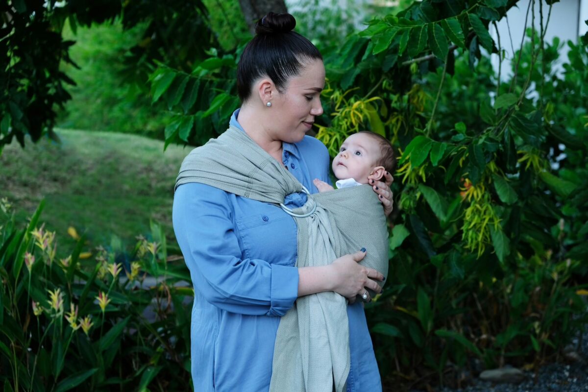 Neko Ring Sling - Moss - Image 8