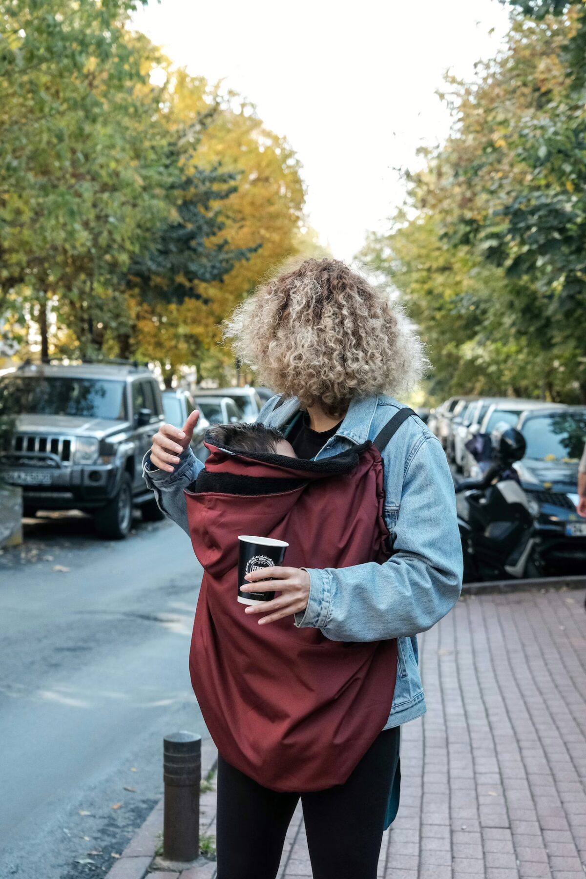 Neko Sling Cover - Sangria - Image 4