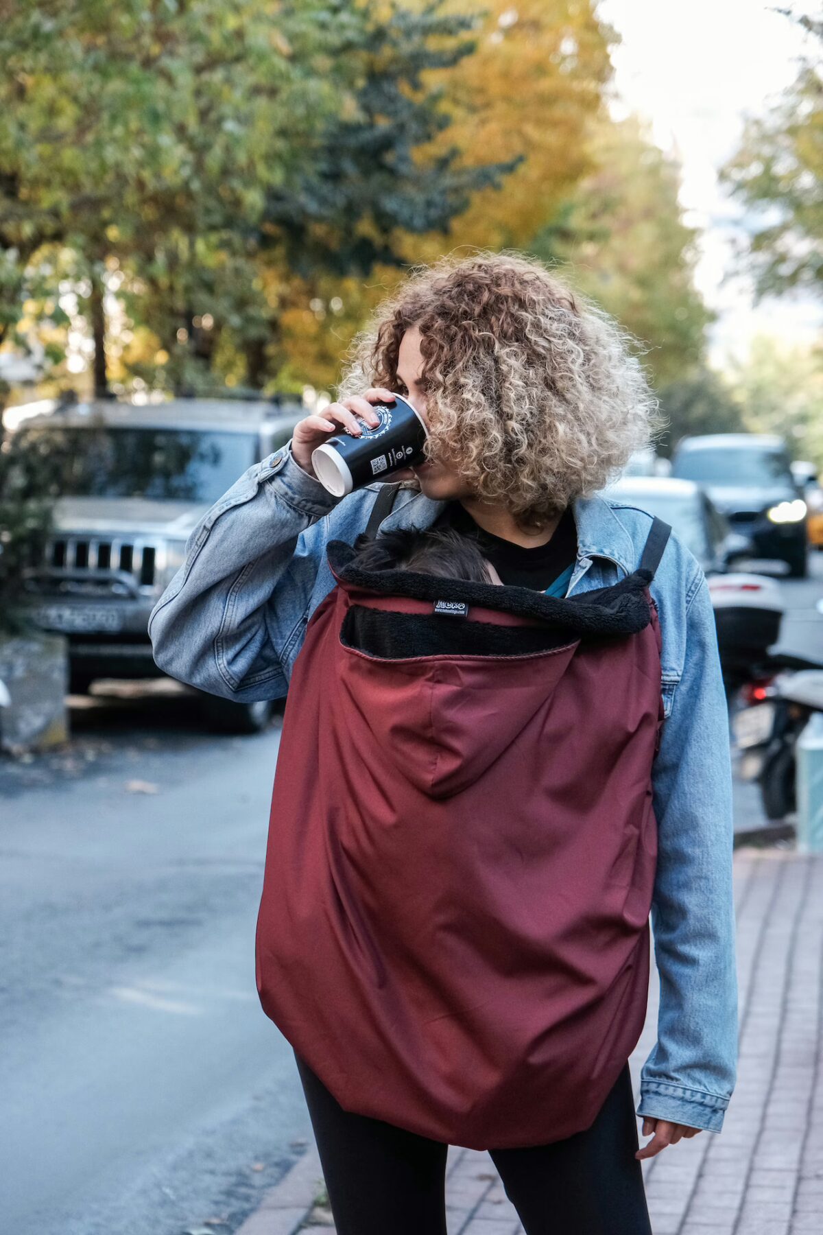 Neko Sling Cover - Sangria - Image 5