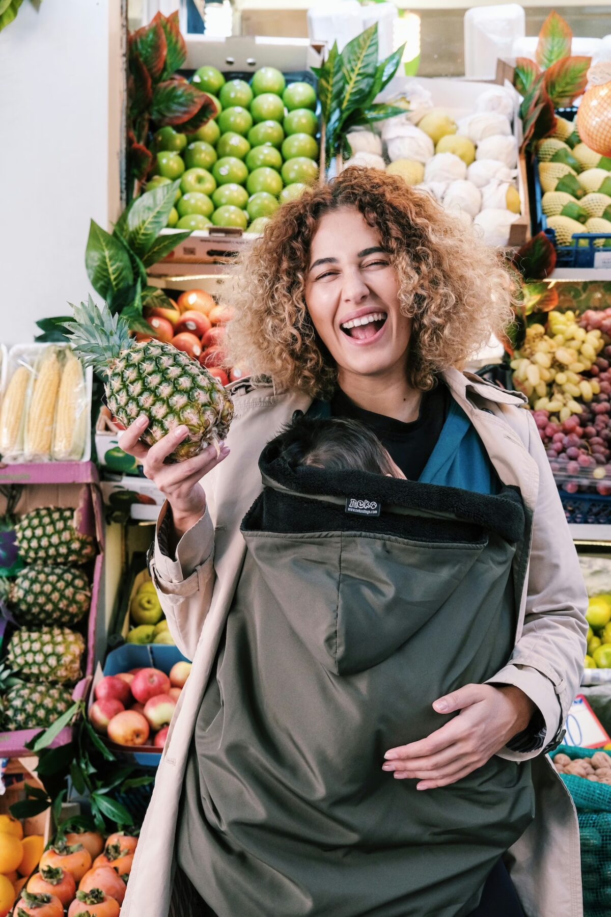 Neko Sling Cover - Olive - Image 6