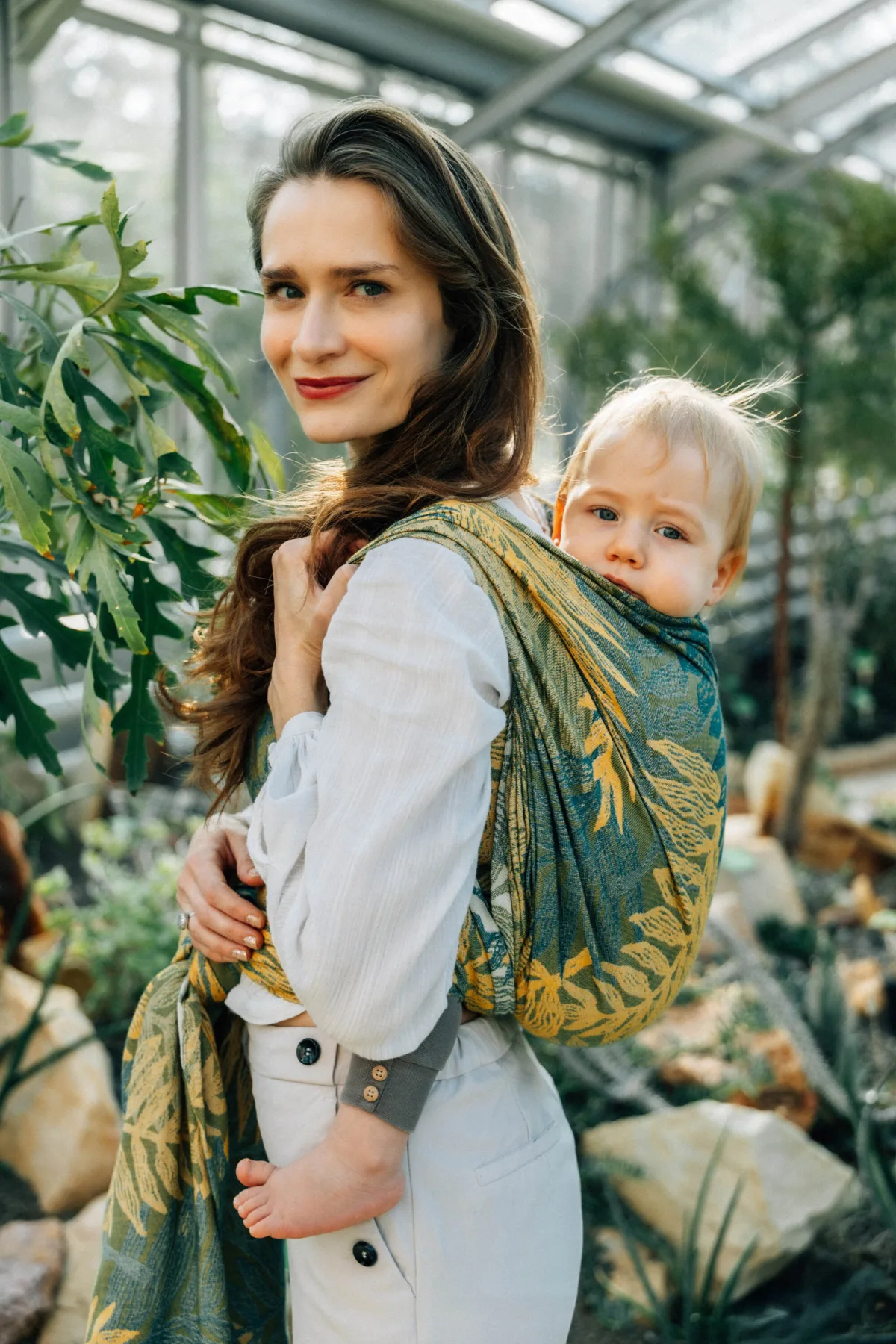 LennyLamb Woven Wrap - Rainforest Selva - Image 3