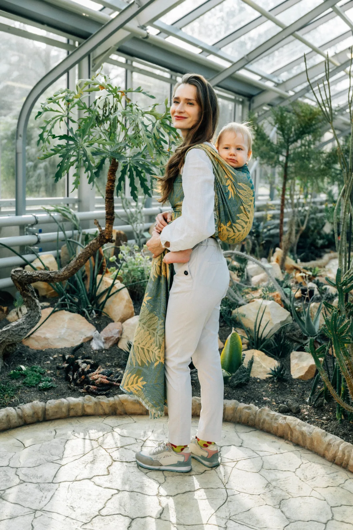 LennyLamb Woven Wrap - Rainforest Selva - Image 5