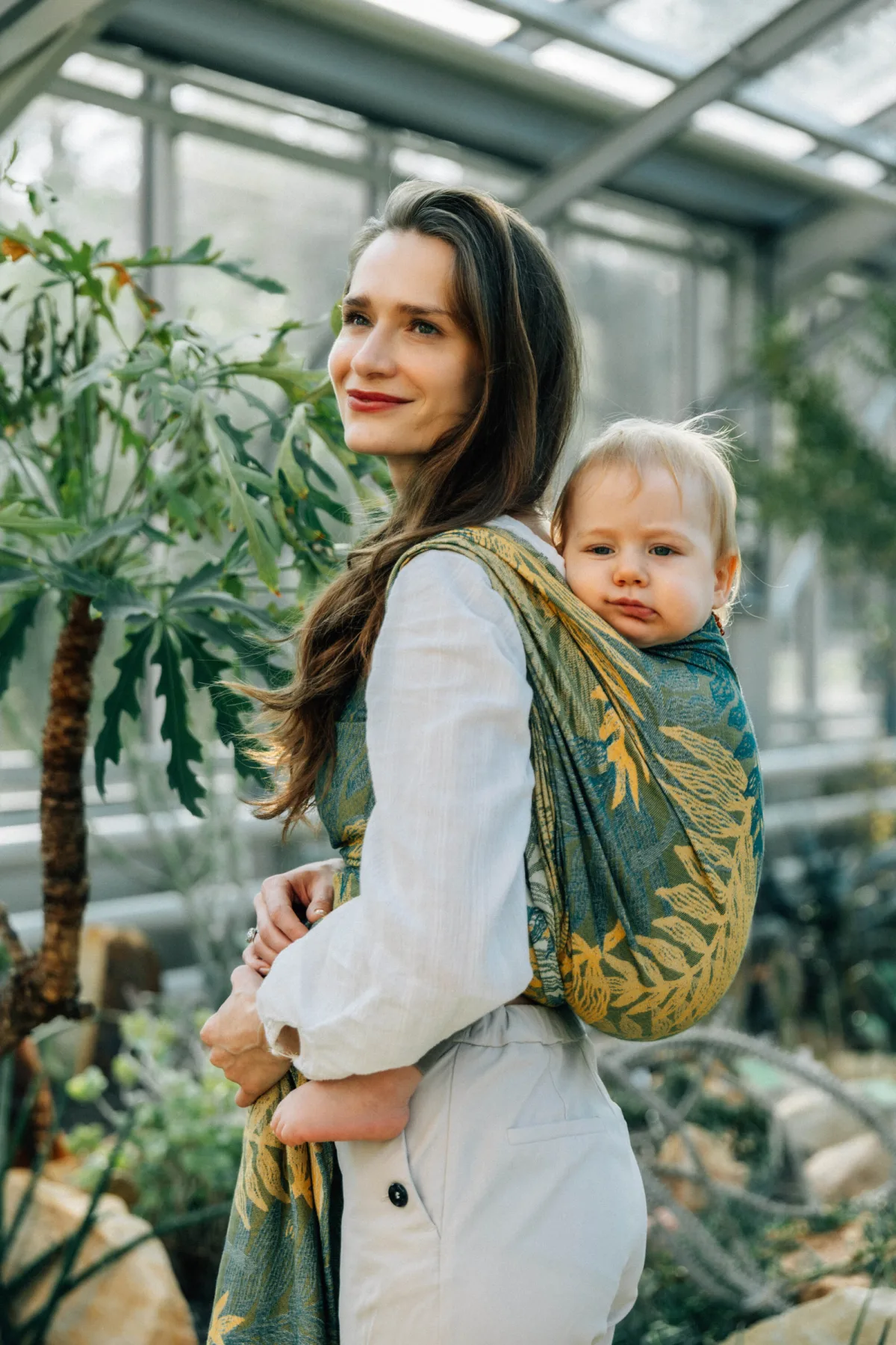 LennyLamb Woven Wrap - Rainforest Selva - Image 6