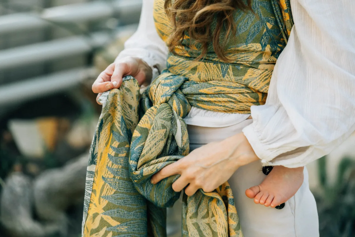 LennyLamb Woven Wrap - Rainforest Selva - Image 7