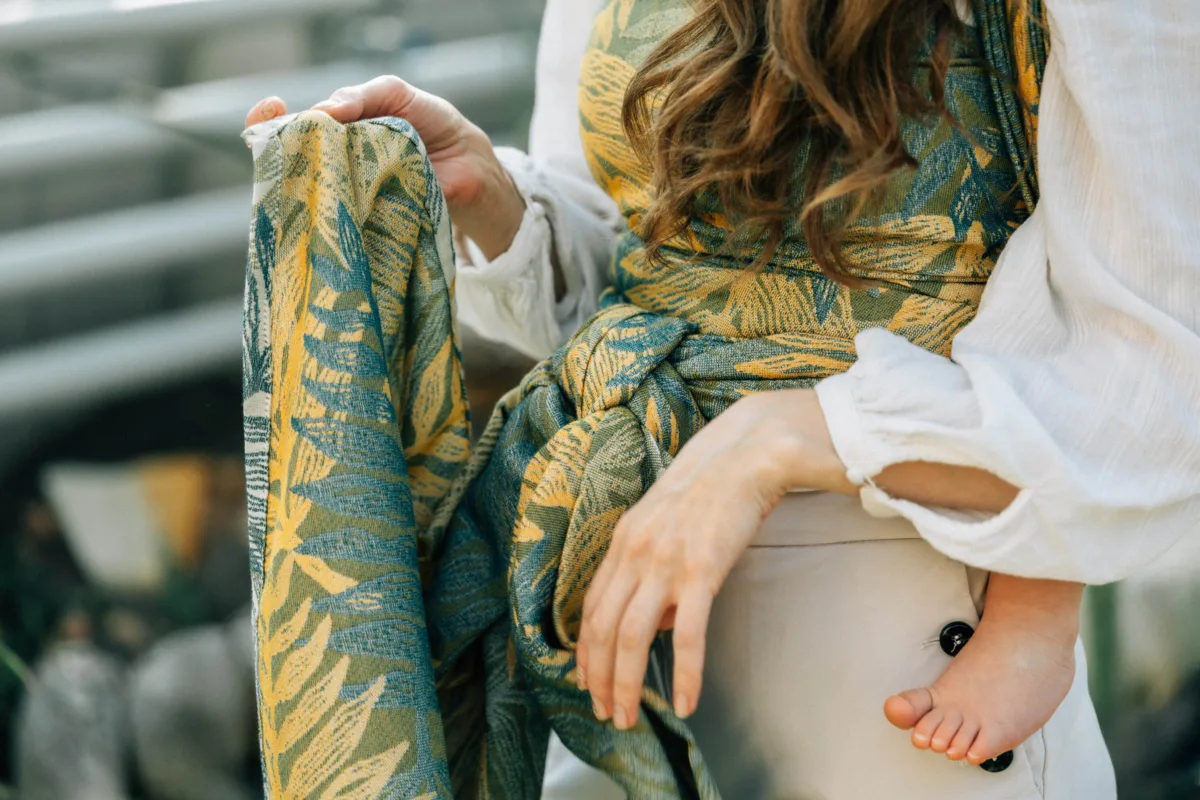 LennyLamb Woven Wrap - Rainforest Selva - Image 8
